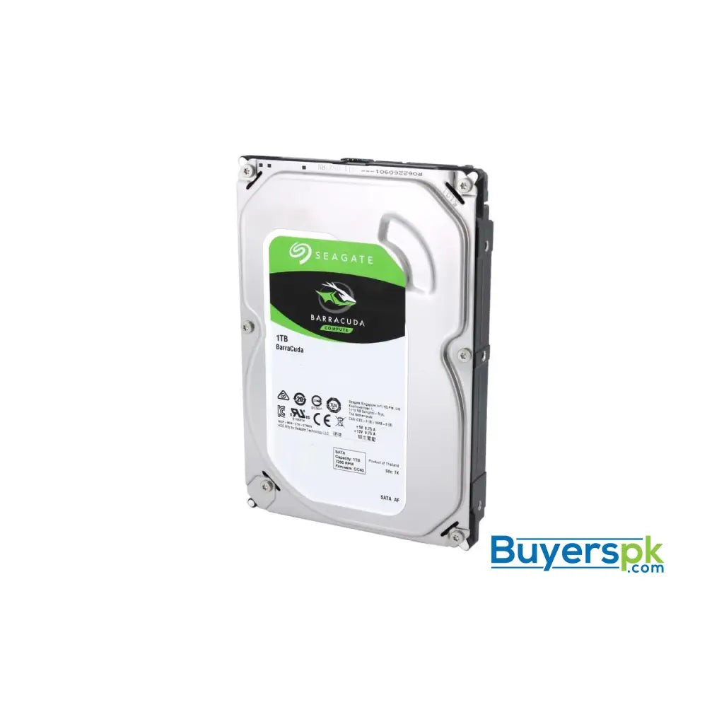 Seagate BarraCuda ST1000DM010 1TB 7200 RPM 64MB Cache SATA 6.0Gb/s 3.5 Hard Drive Bare Drive - OEM - Hard Drive Seagate BarraCuda ST1000DM010 1TB 7200 RPM 64MB Cache SATA 6.0Gb/s 3.5 Hard Drive Bare Drive - OEM - Hard Drive